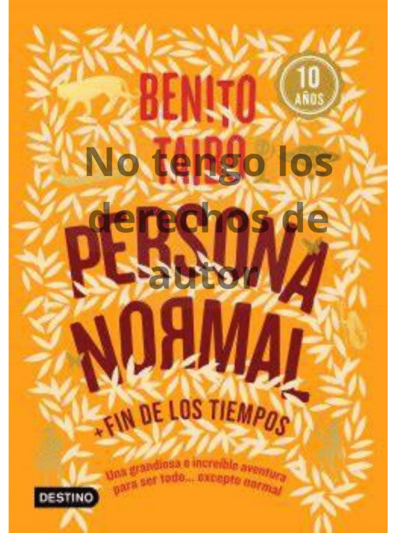 PERSONA NORMAL (Naranja)